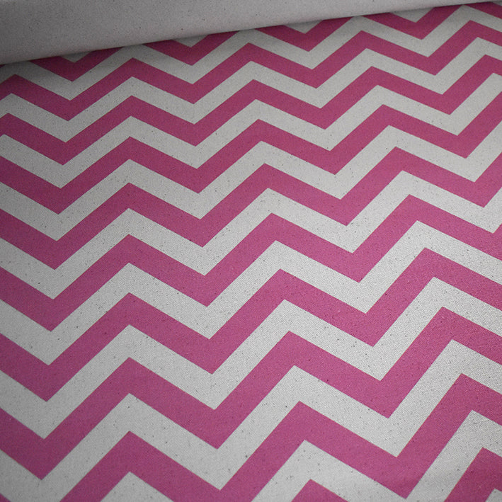 Pink and deals grey chevron