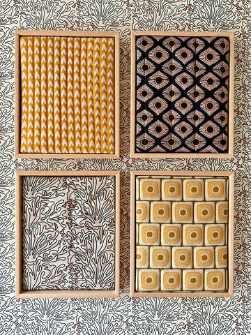 Quilted Artworks to add a sense of depth and texture to your room