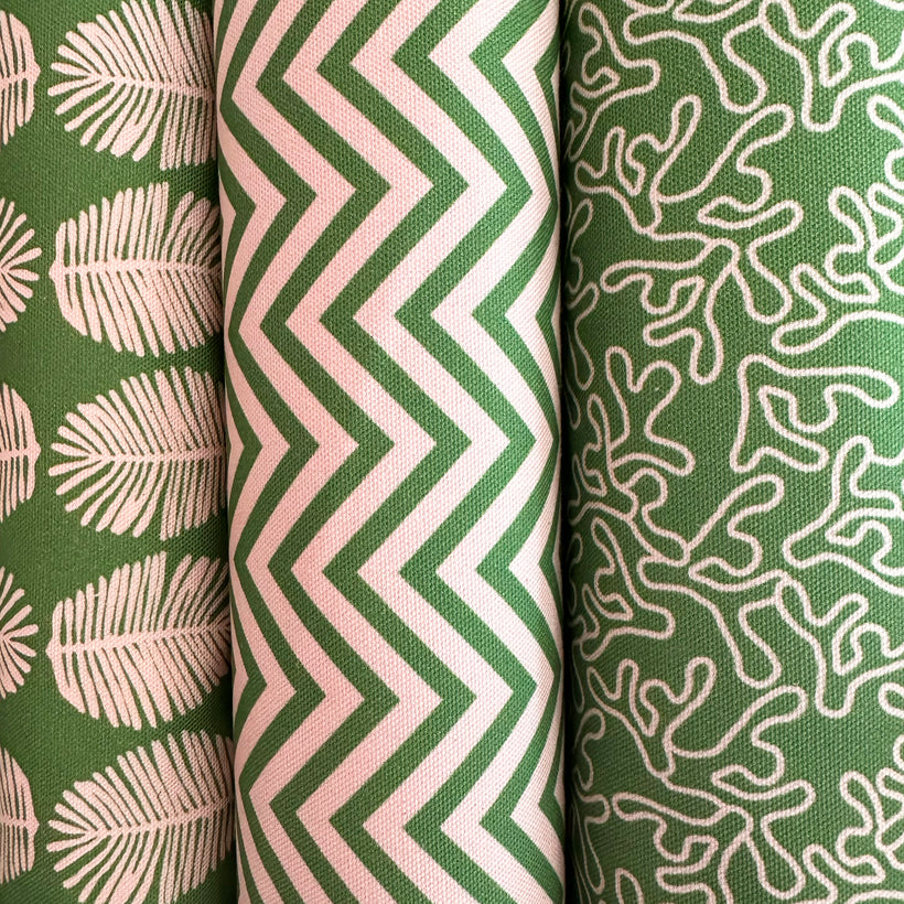 GREEN AND CREAM MIX