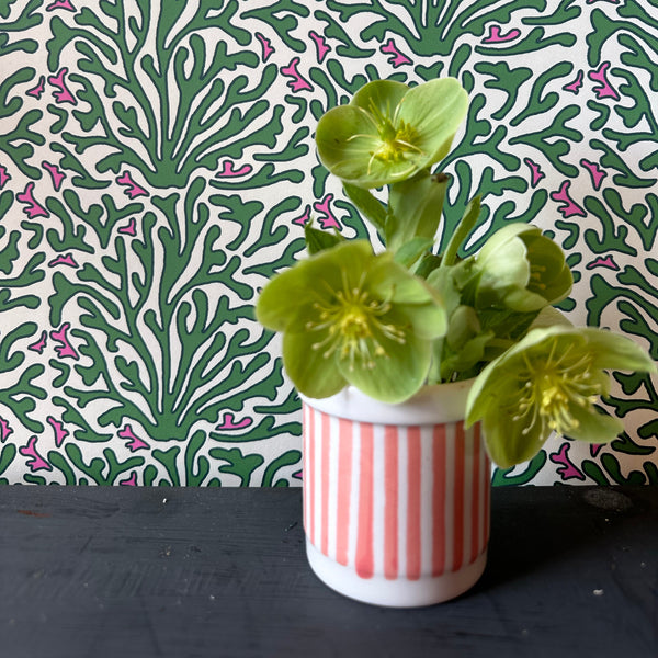 HOPE IS BLOOMING - GREEN GREEN WALLPAPER
