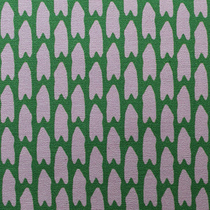 SHOOTING STARS GREEN FABRIC