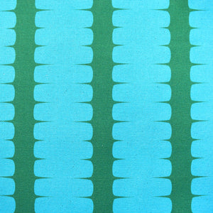 LUMPS AND BUMPS TURQ/GREEN FABRIC