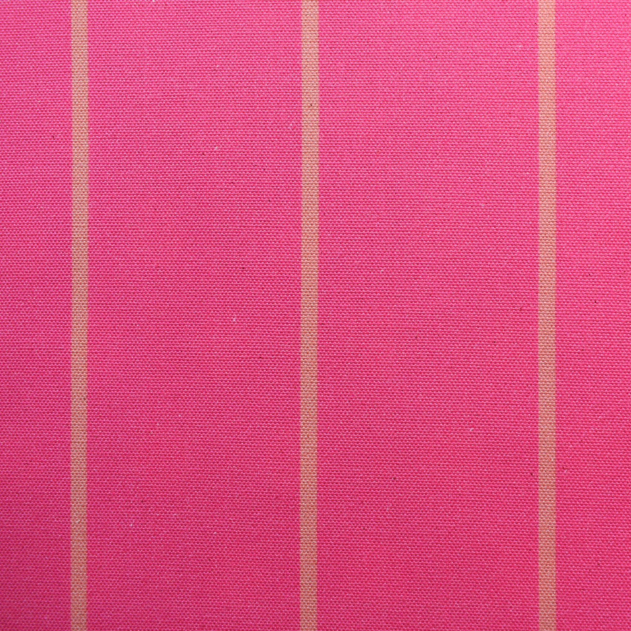 Deckchair Stripes Vivid Pink Fabric