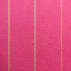 Deckchair Stripes Vivid Pink Fabric