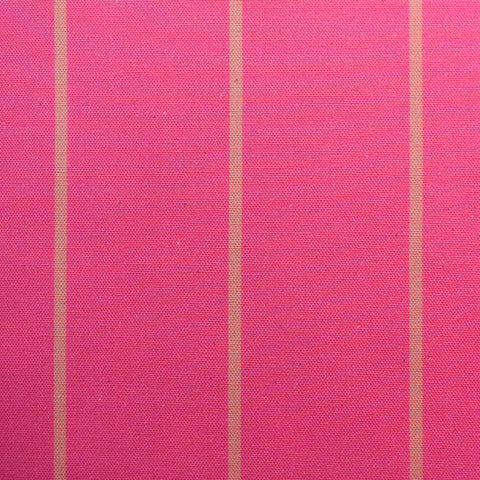 Deckchair Stripes Vivid Pink Fabric