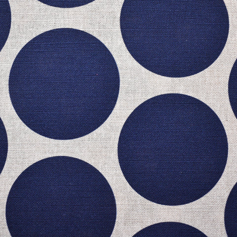 SPOTS NAVY FABRIC