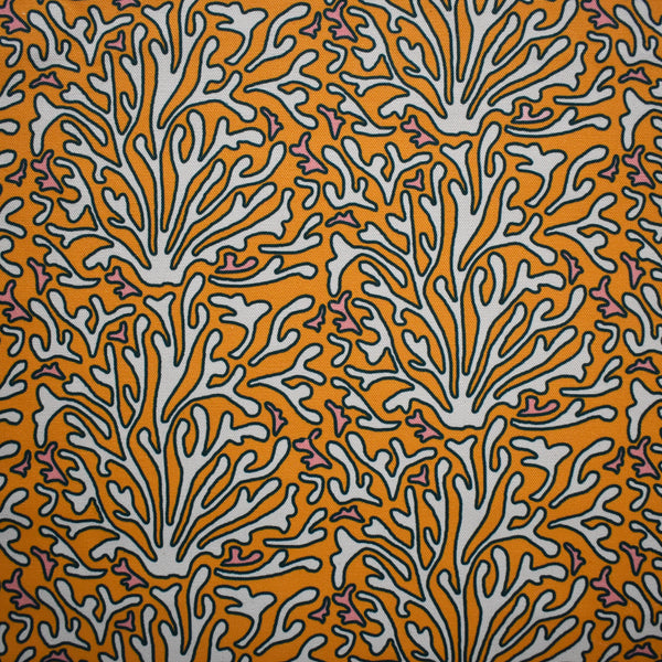 HOPE IS BLOOMING FABRIC - MUSTARD