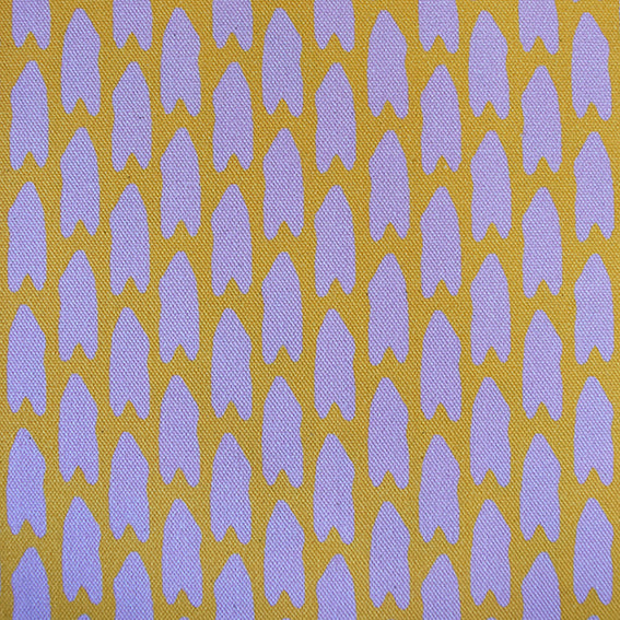 SHOOTING STARS YELLOW FABRIC