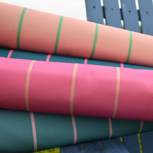 Deckchair Stripes Blush Fabric