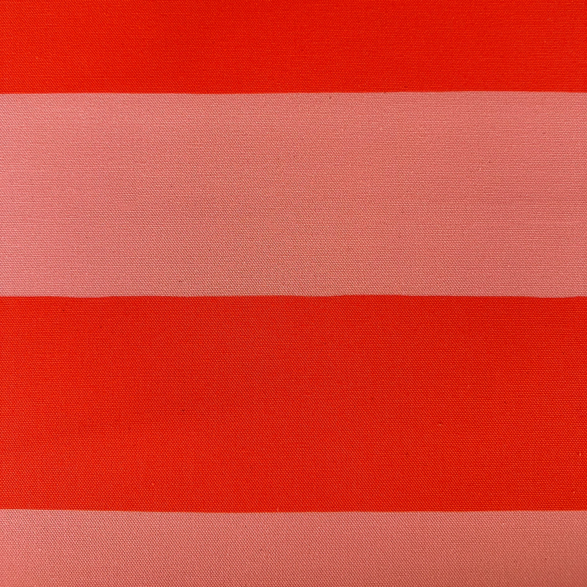 BRIGHTON BEACH FAT FABRIC - PINK / ORANGE