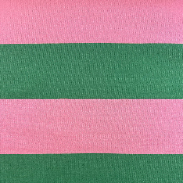 BRIGHTON BEACH FAT FABRIC - PINK / GREEN