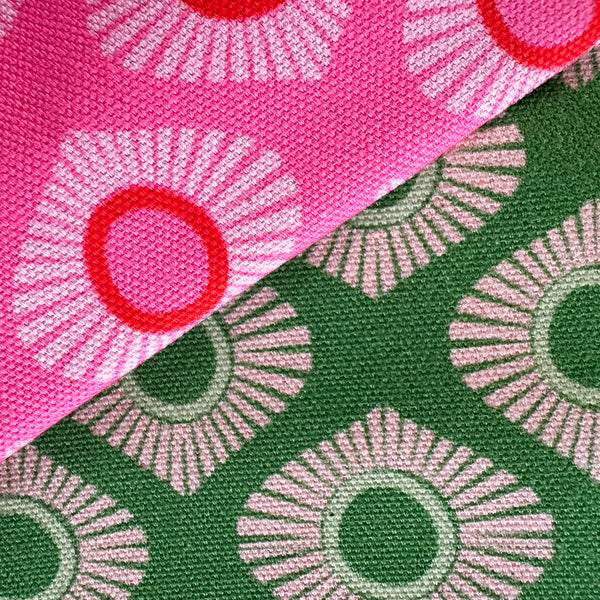 MOROCCAN CIRCUS FABRIC - RED / PINK