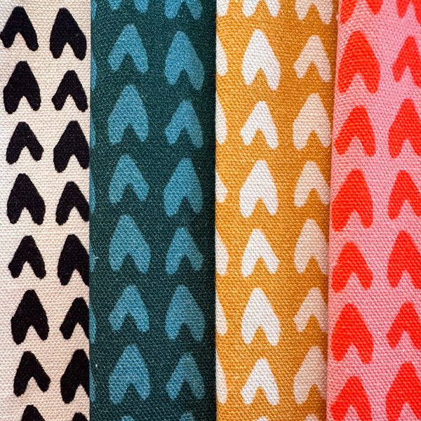 UPSIDE DOWN LOVE - PINK / ORANGE FABRIC