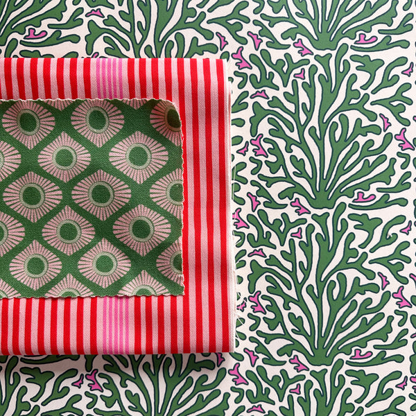 MOROCCAN CIRCUS FABRIC - GREEN