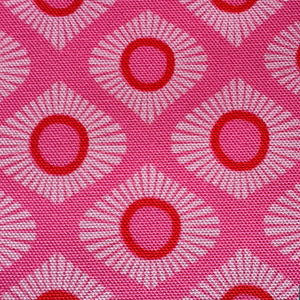 MOROCCAN CIRCUS FABRIC - RED / PINK