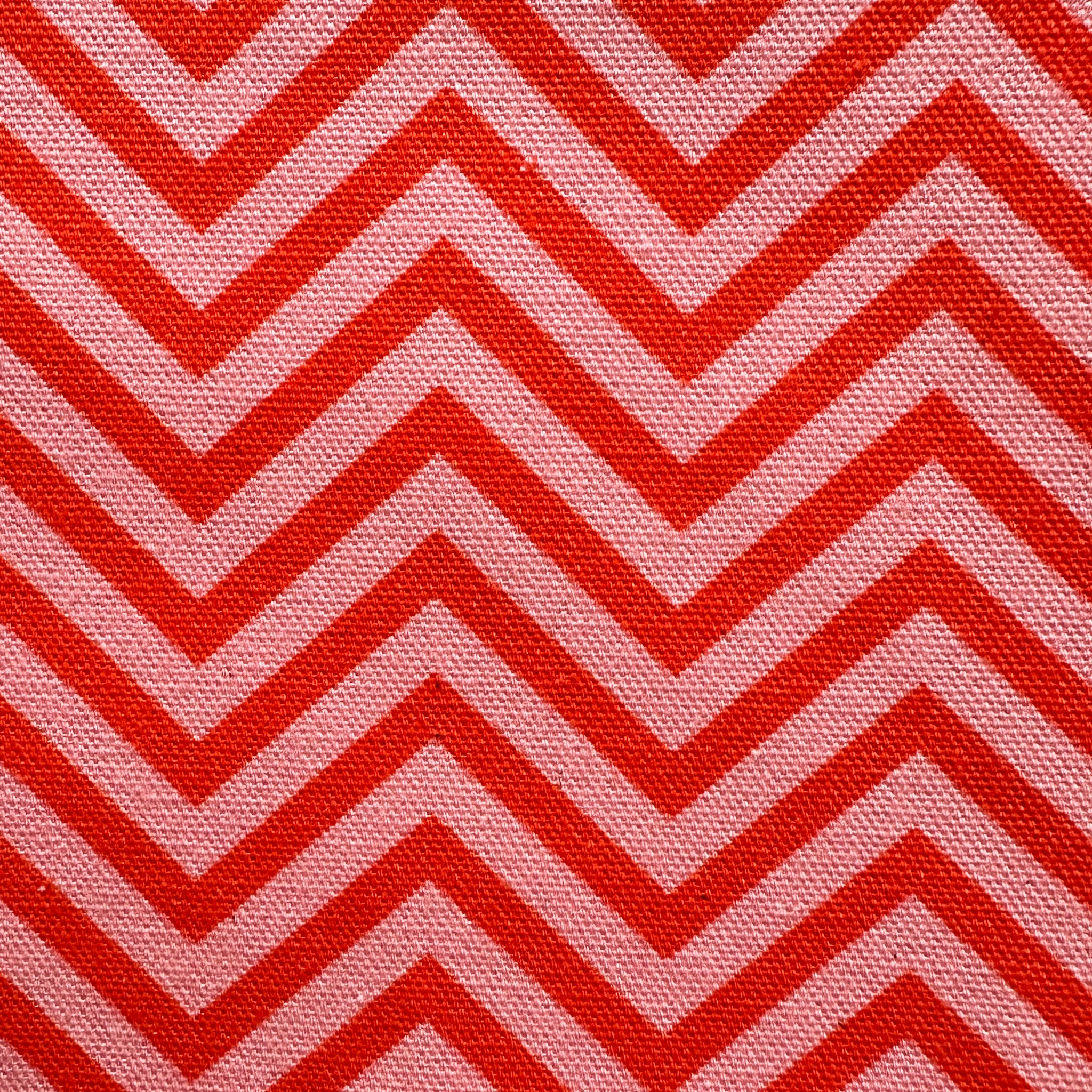 CHEVRONS - PINK / ORANGE