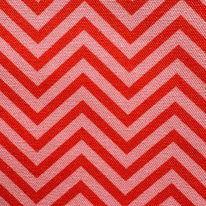 CHEVRONS - PINK / ORANGE FABRIC