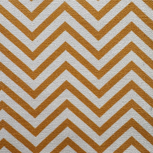 CHEVRONS - MUSTARD / CREAM FABRIC