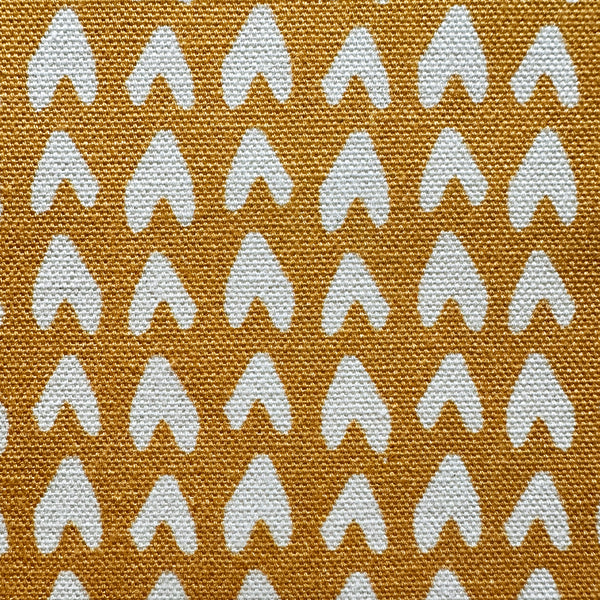 UPSIDE DOWN LOVE - MUSTARD FABRIC