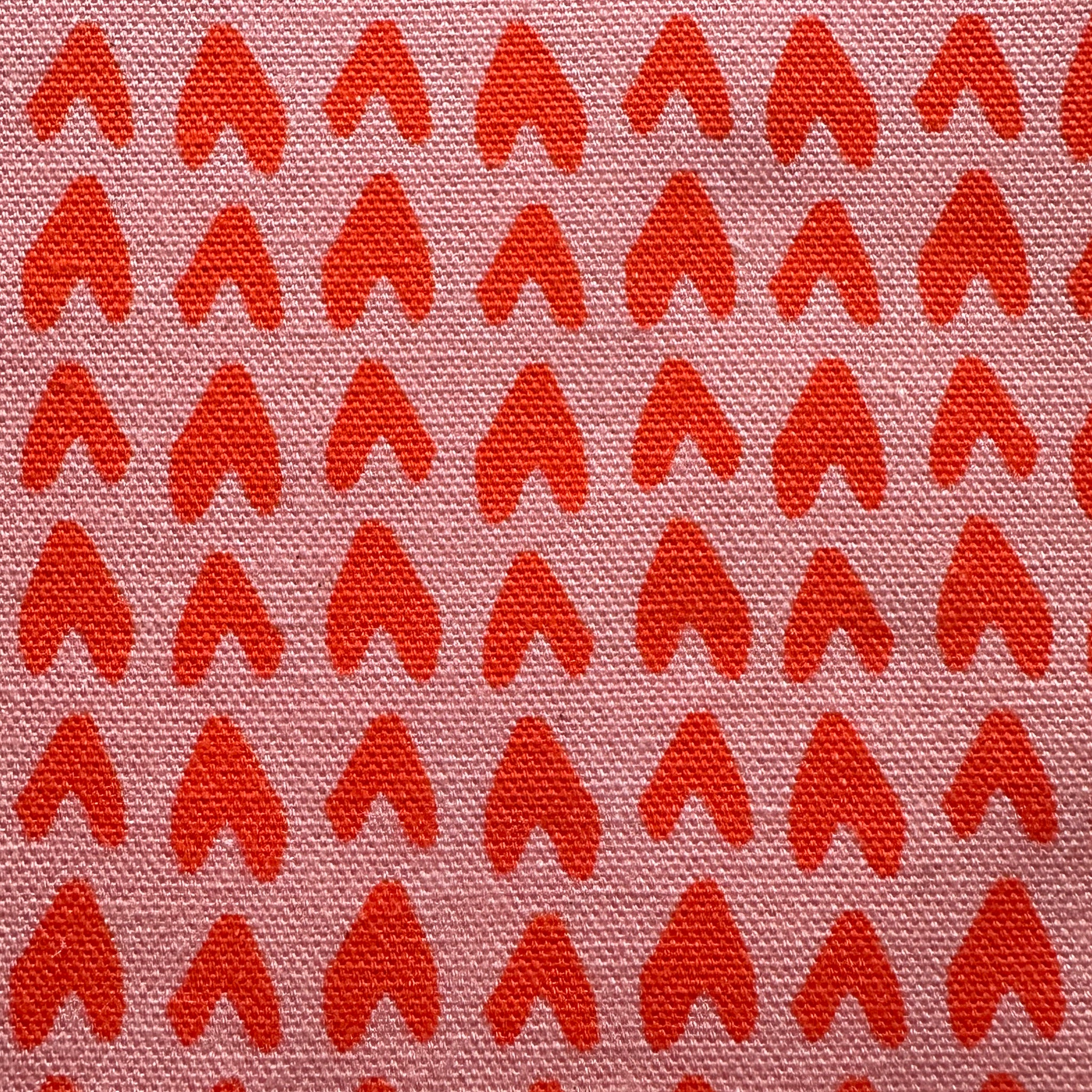 UPSIDE DOWN LOVE - PINK / ORANGE FABRIC