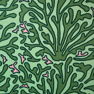 HOPE IS BLOOMING - GREEN GREEN FABRIC