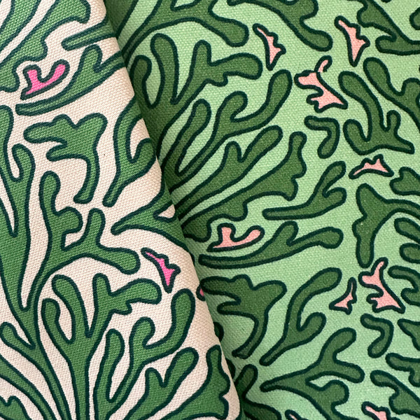 HOPE IS BLOOMING - GREEN GREEN FABRIC
