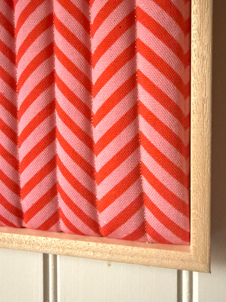 PINK ORANGE CHEVRONS 1