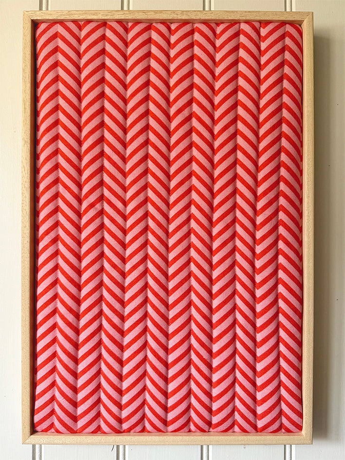 PINK ORANGE CHEVRONS 1