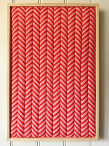 PINK ORANGE CHEVRONS 1