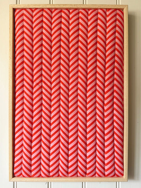 PINK ORANGE CHEVRONS 1