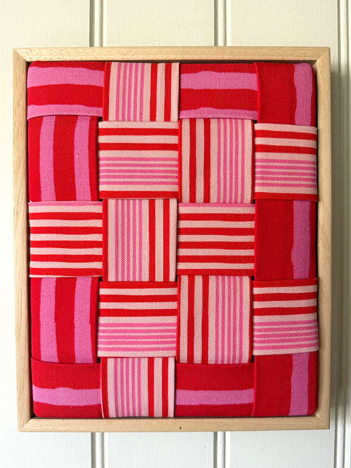 DECKCHAIR PINK & RED