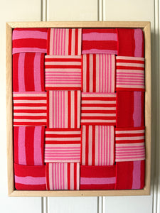 DECKCHAIR PINK & RED