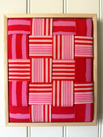 DECKCHAIR PINK & RED