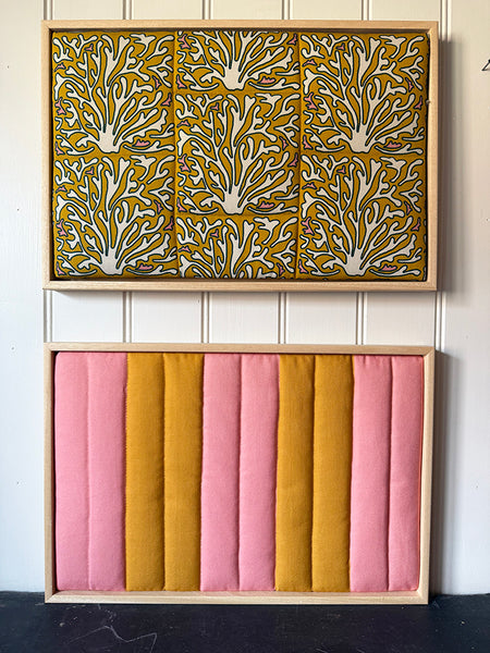 PINK YELLOW STRIPES