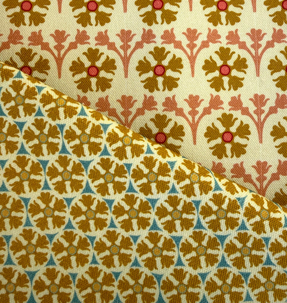 AMSTERDAM FABRIC - CIRCLES PINK