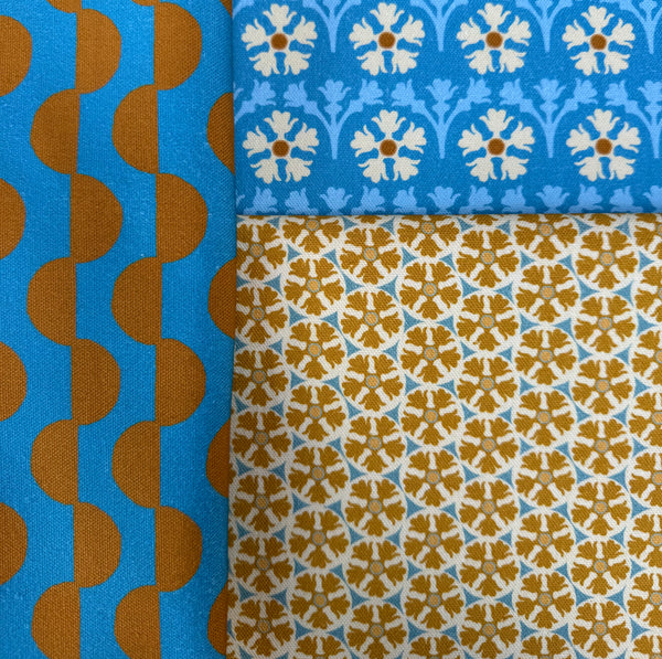 AMSTERDAM FABRIC - DEEP BLUE