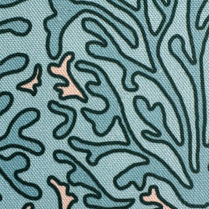 HOPE IS BLOOMING - LIGHT BLUE FABRIC