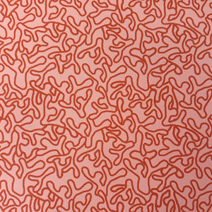 HOPE IS  CORAL - PINK / ORANGE WALLPAPER