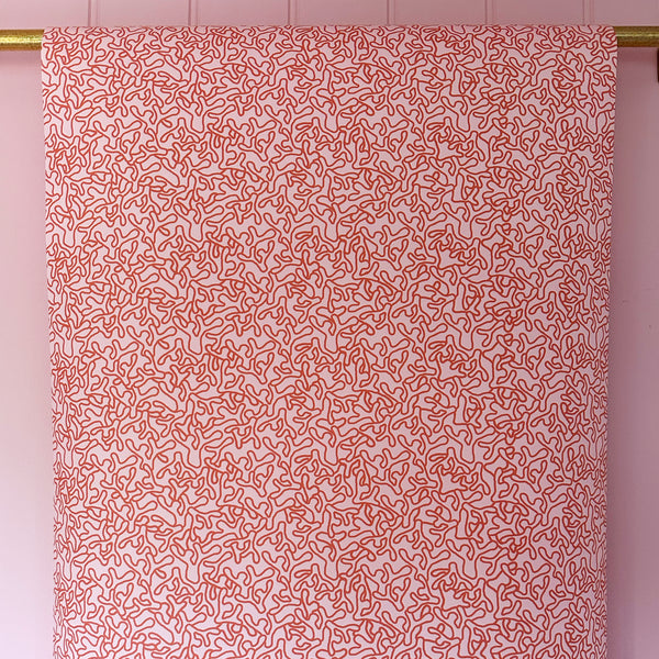 HOPE IS  CORAL - PINK / ORANGE WALLPAPER