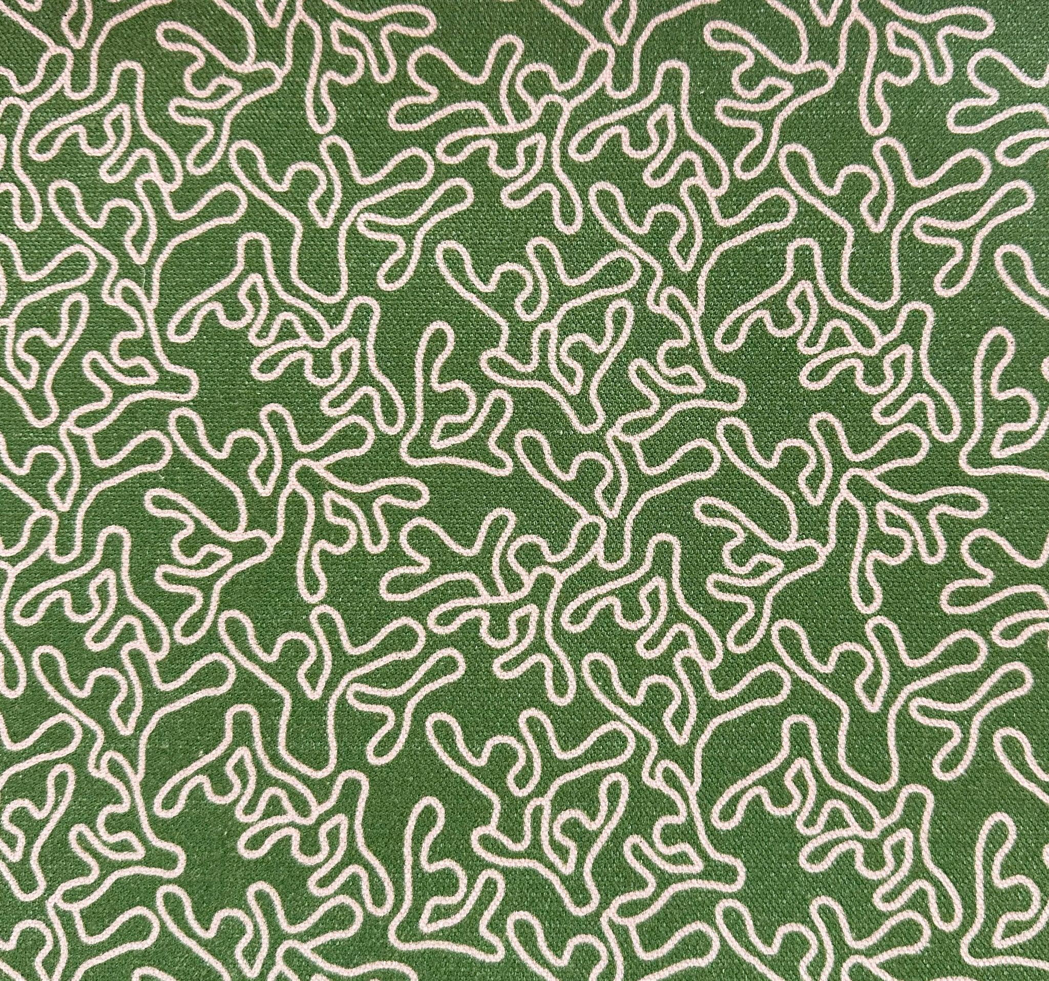 HOPE IS CORAL FABRIC - GREEN