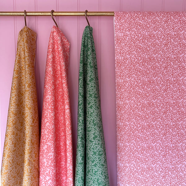 HOPE IS  CORAL - PINK / ORANGE WALLPAPER