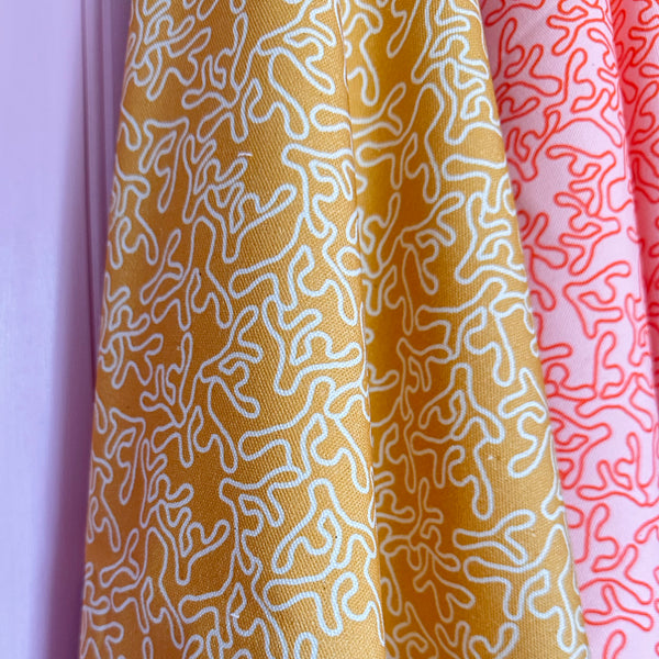 HOPE IS CORAL - PINK / ORANGE FABRIC