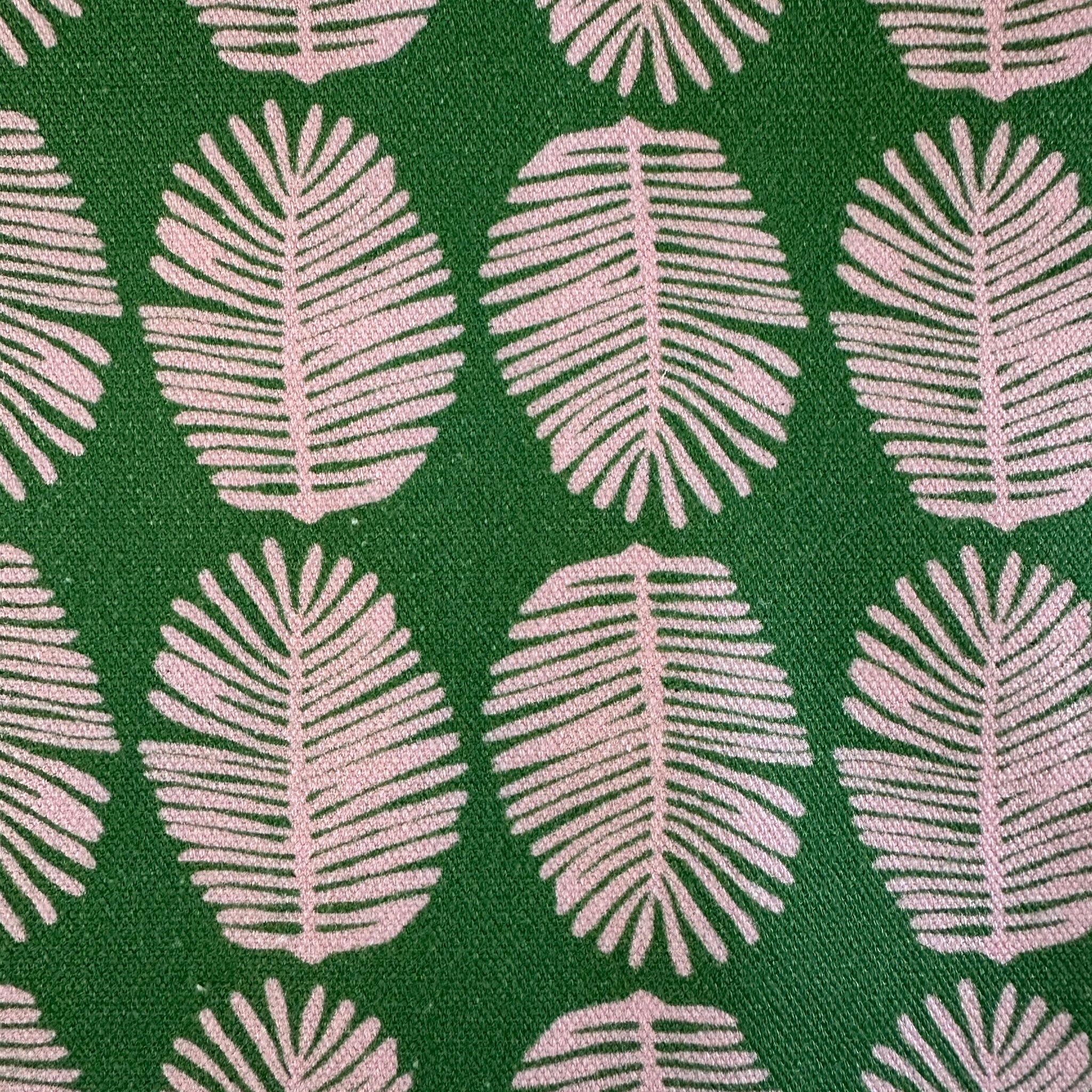 FERN - GREEN / PINK OFF CUT