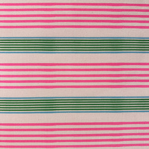 BRIGHTON BEACH FABRIC - PINK /GREEN / CREAM