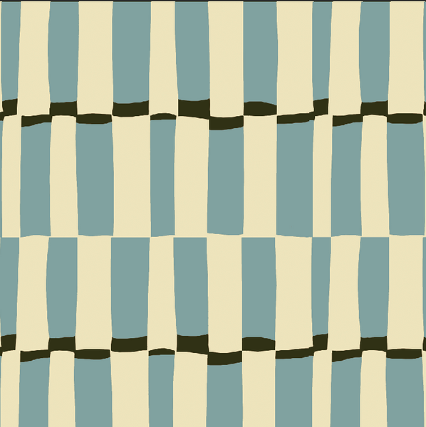 LA BOCA FABRIC - BLUE