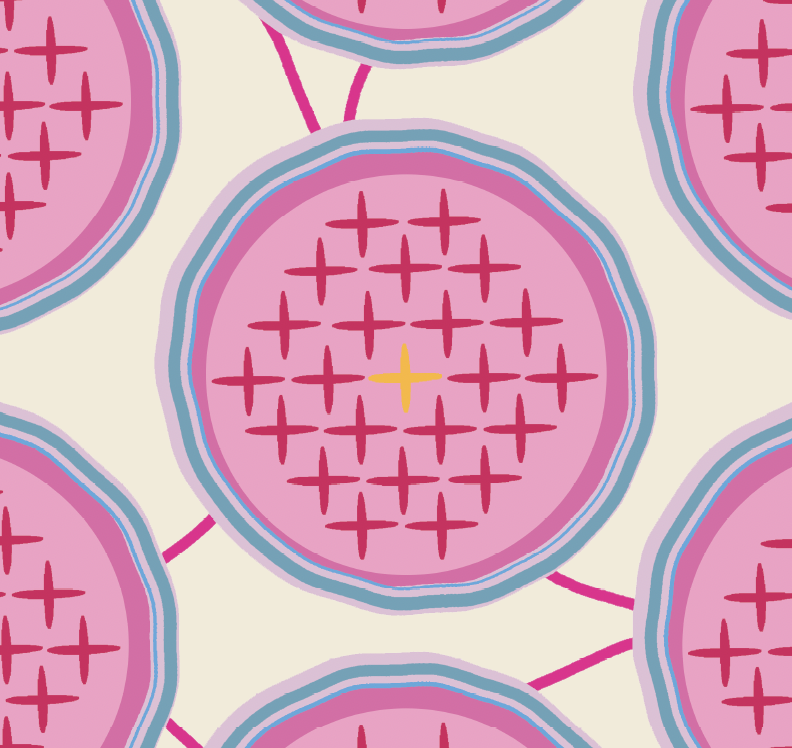 WILD GARDEN NATURAL FABRIC