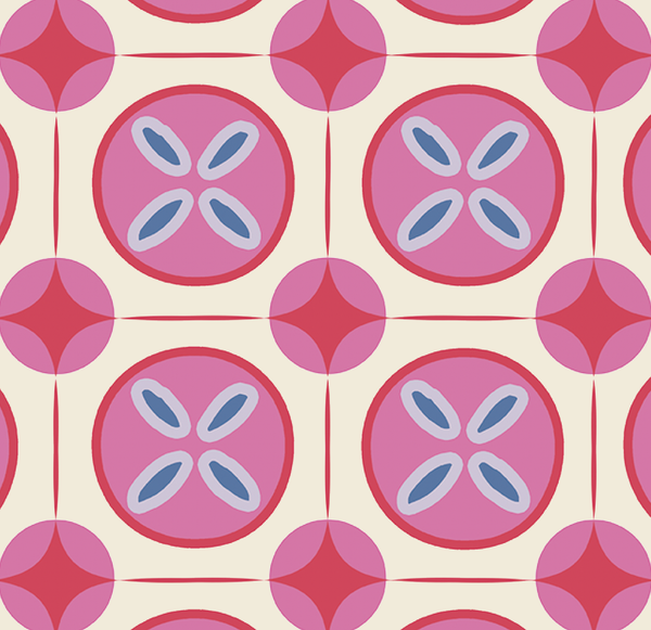 BELLEW CIRCLES NATURAL FABRIC