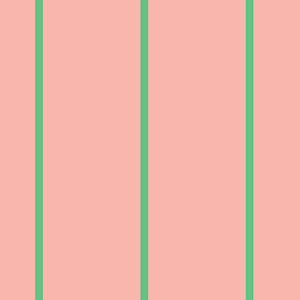 Deckchair Stripes Coral Fabric