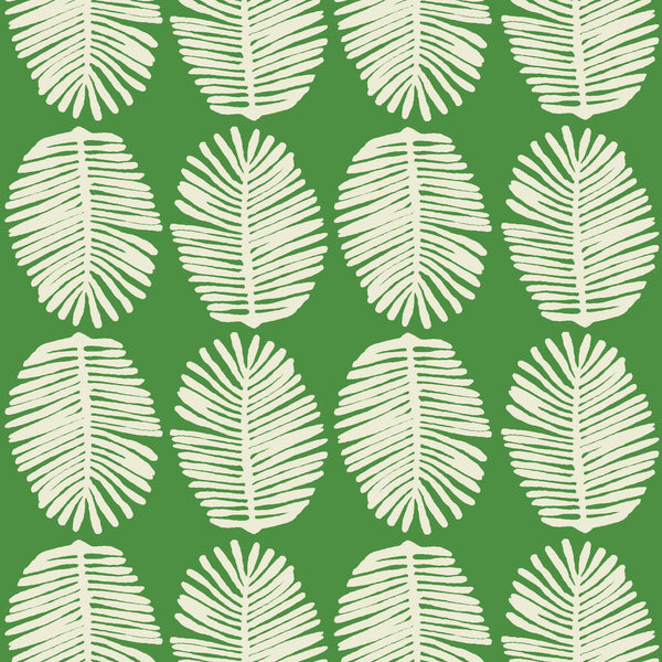 FERN - GREEN / CREAM FABRIC
