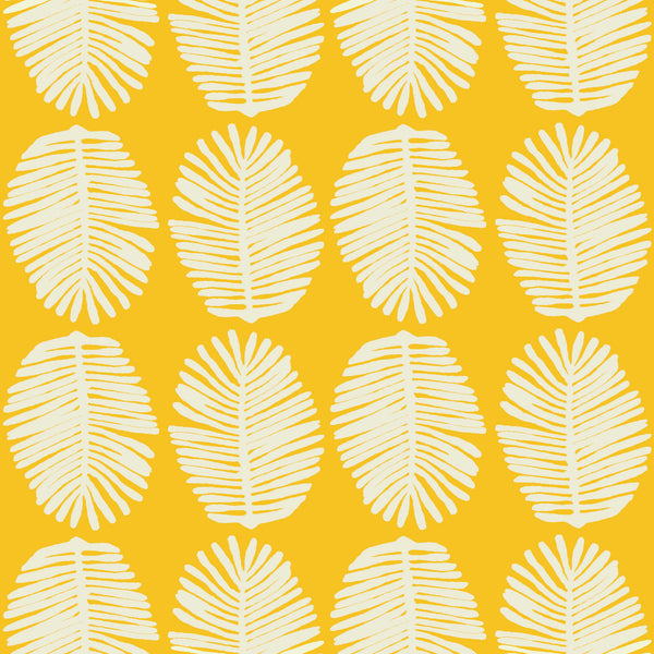 FERN - MUSTARD / CREAM FABRIC